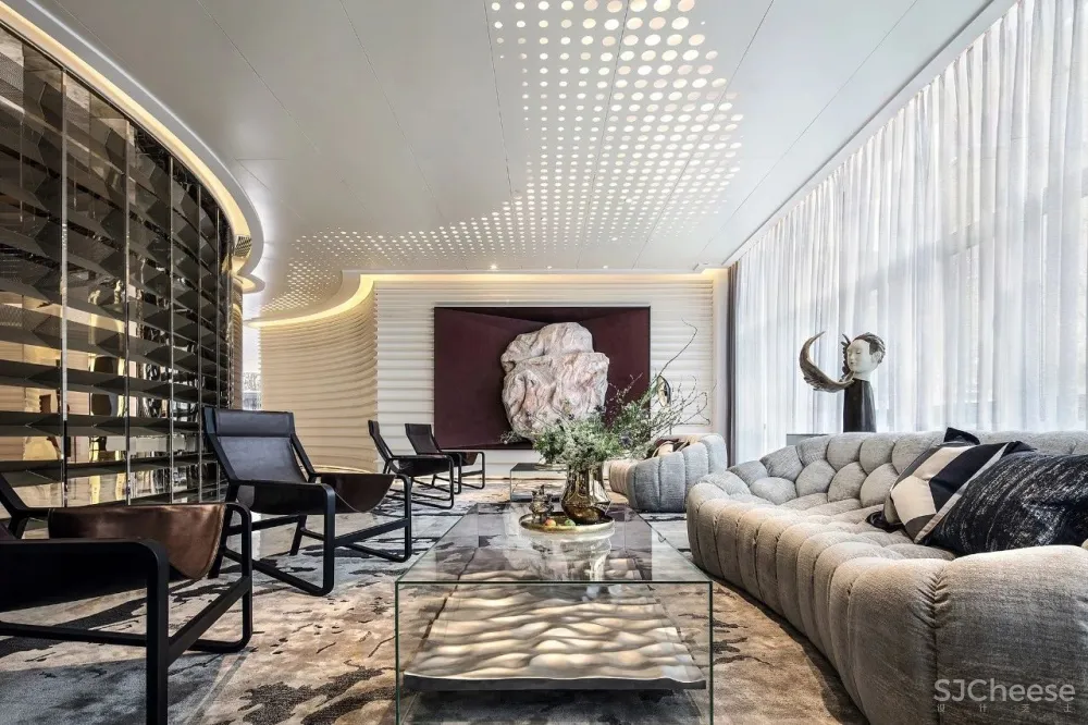 新作 | SCD(香港)郑树芬:1000m²重庆中央 · 雲璟售楼处