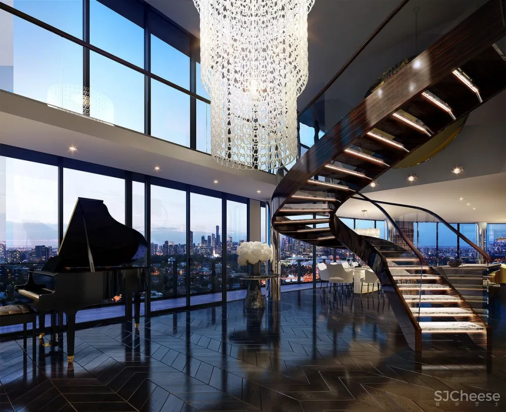 这种高水准的效果图，却是这种清新风！