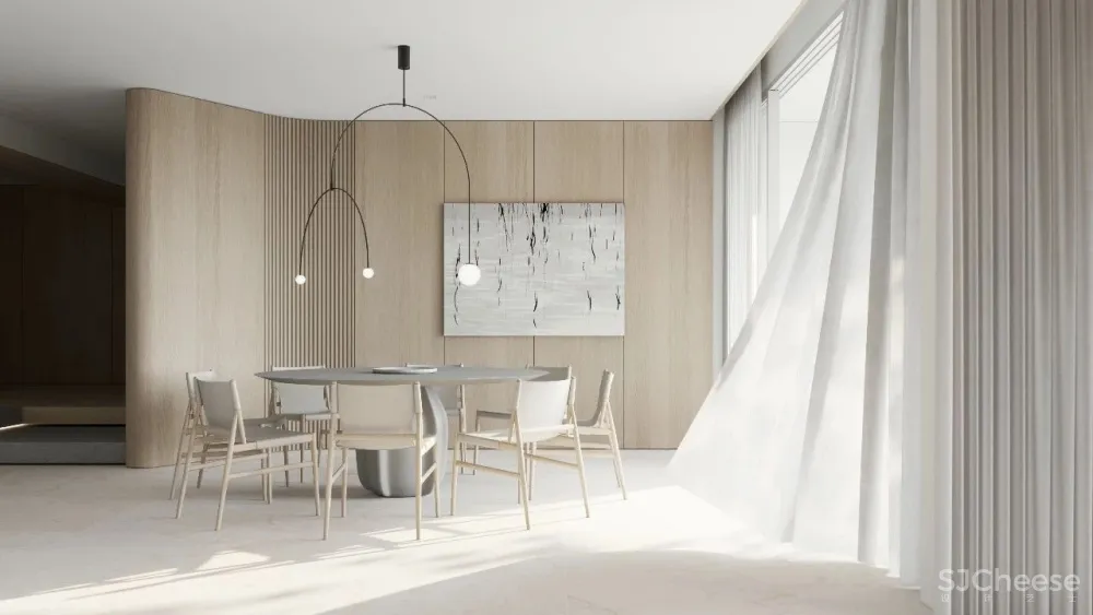 天然材质带给空间的极致纯净与享受! 首