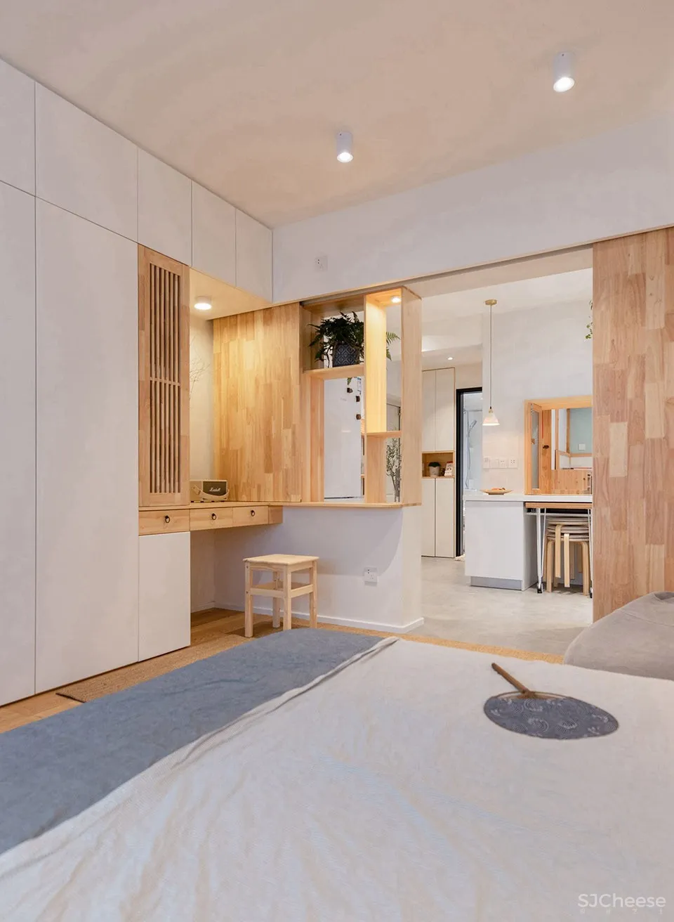 一眼望穿的家,南京 / 系园建筑设计工作室