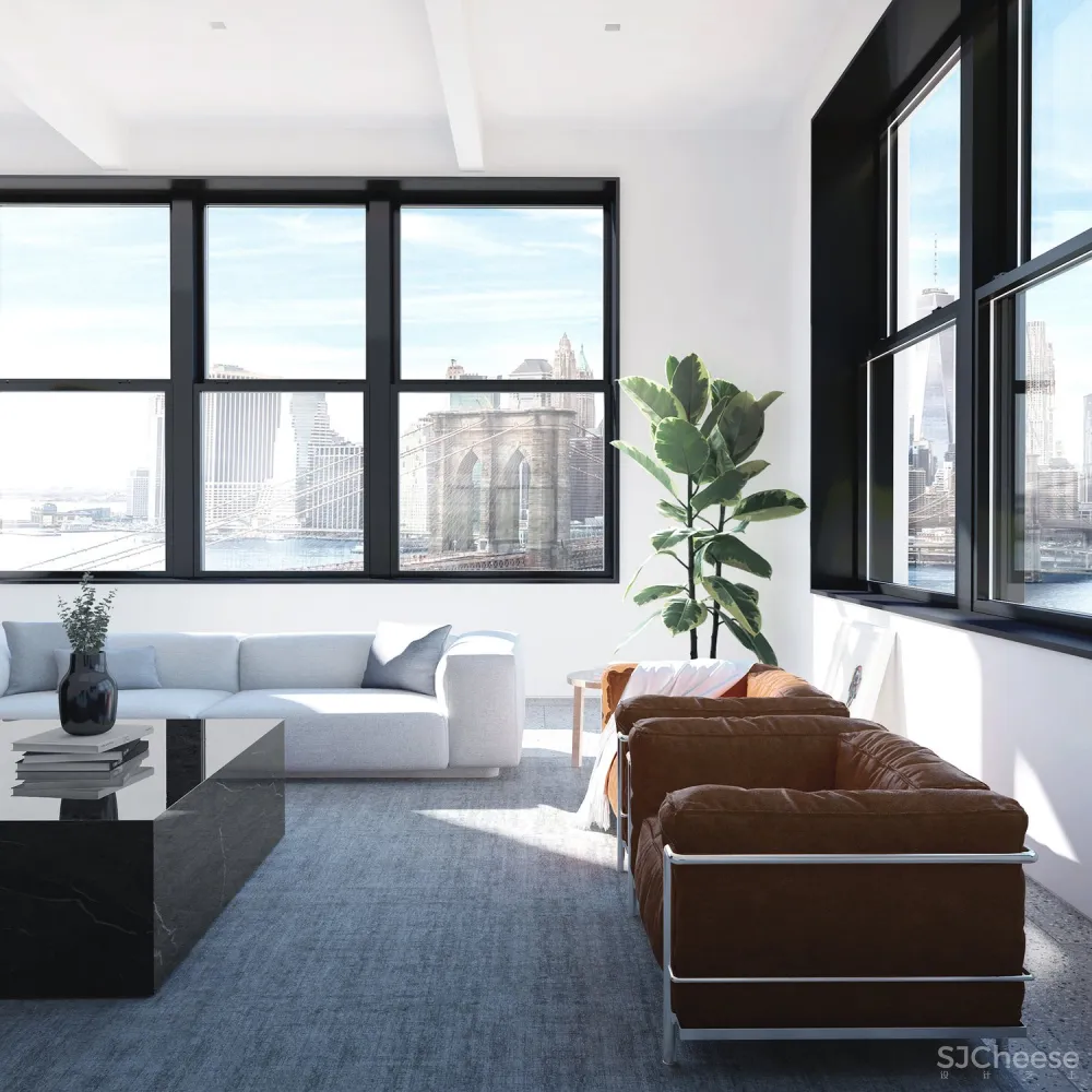 新作 | Worrell Yeung：纽约布鲁克林四角阁楼 首