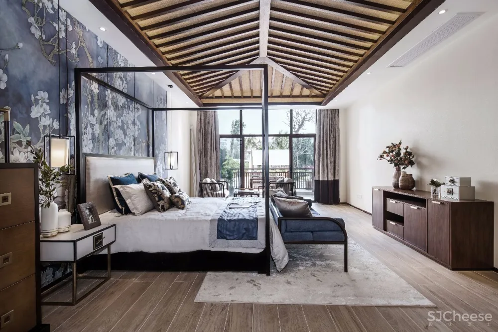 【醉美新中式】727㎡带游泳池的别墅设计丨看完想买一套