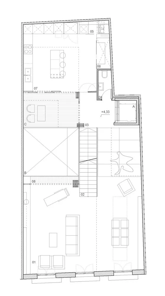 首发 | CM4 Arquitectos：建筑空间关系 Casa Patio