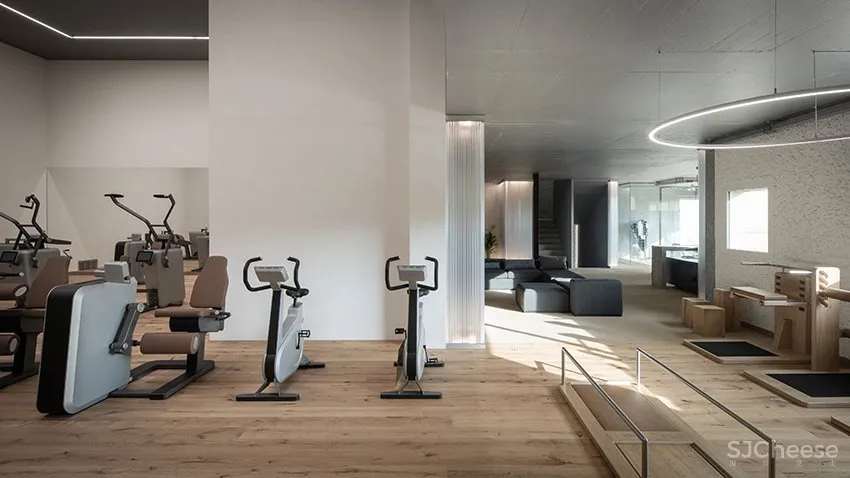 “立方体”瑞士健身俱乐部 AMB architects