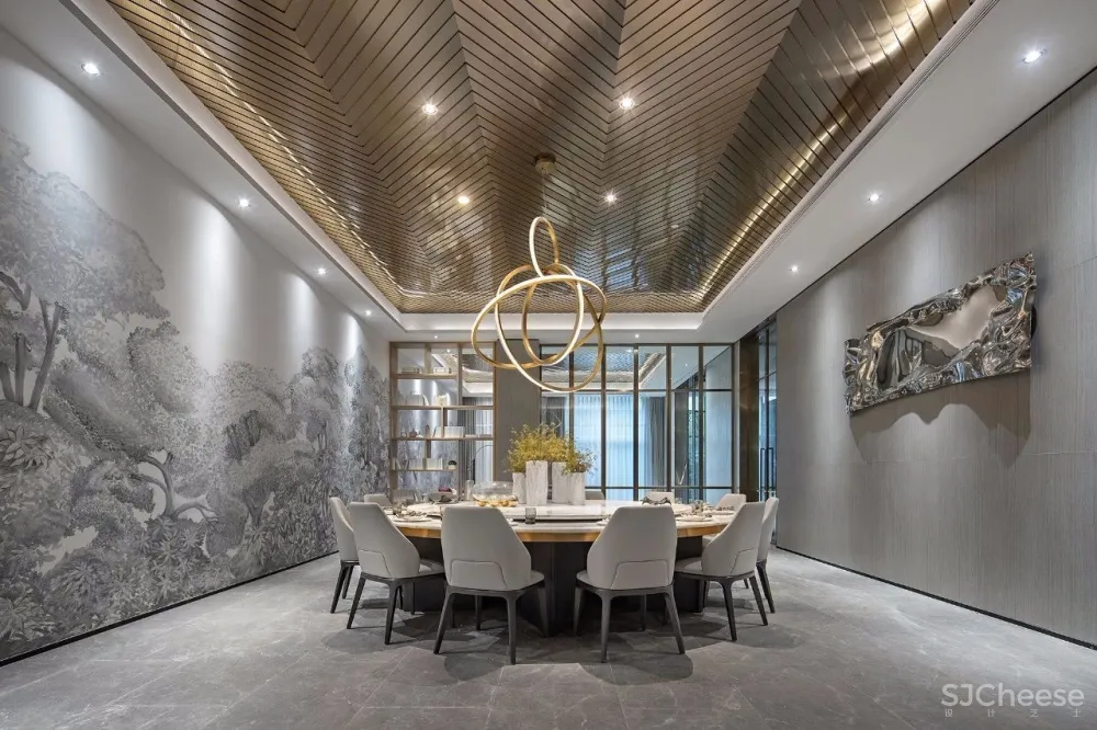 新作 | 高级灰 + 水墨石,简雅纯粹的艺术格调