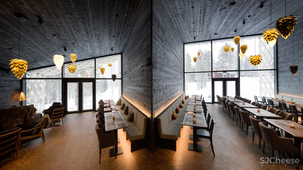 北极树屋酒店餐厅，芬兰 / Studio Puisto Architects