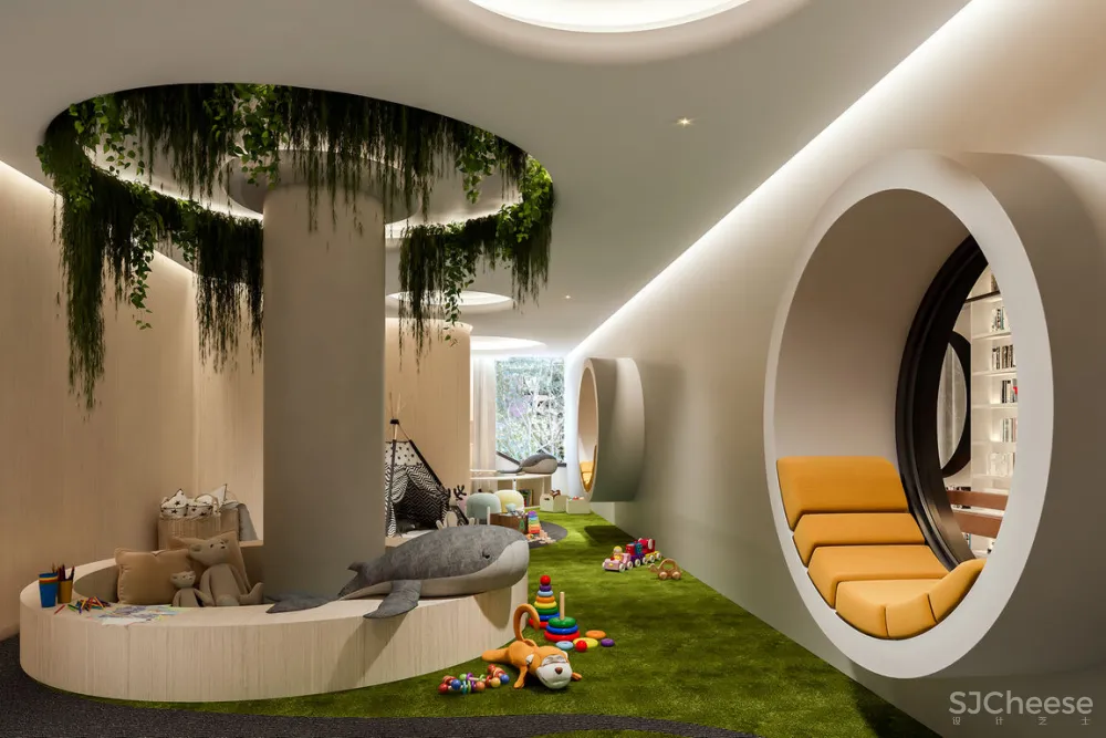 这种高水准的效果图，却是这种清新风！