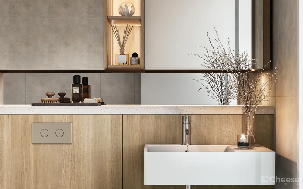 这种高水准的效果图，却是这种清新风！