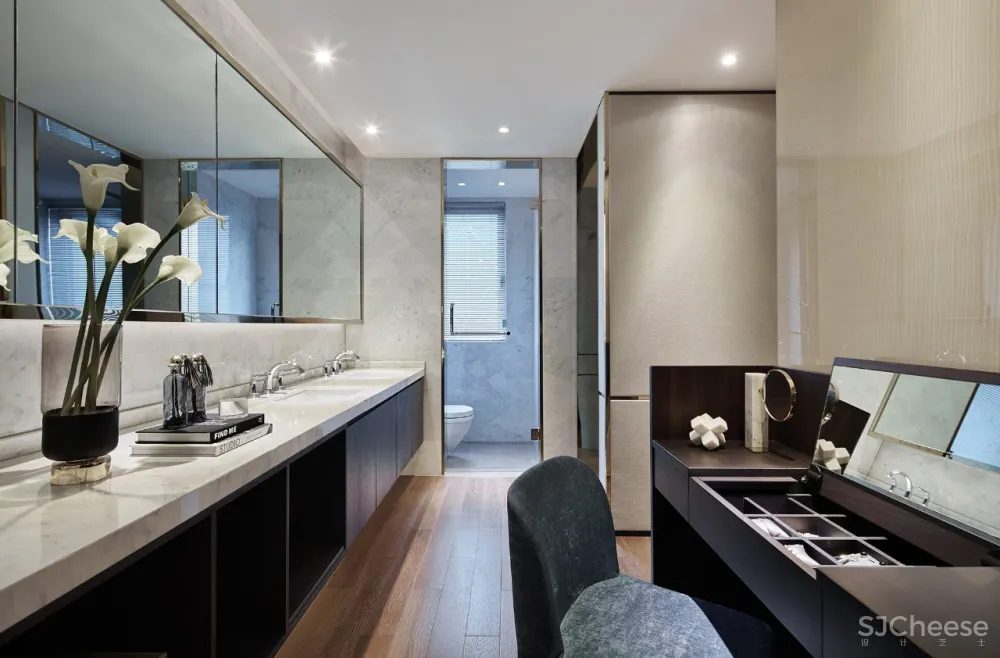 轻奢别墅样板房，这才是有品质的生活感 首