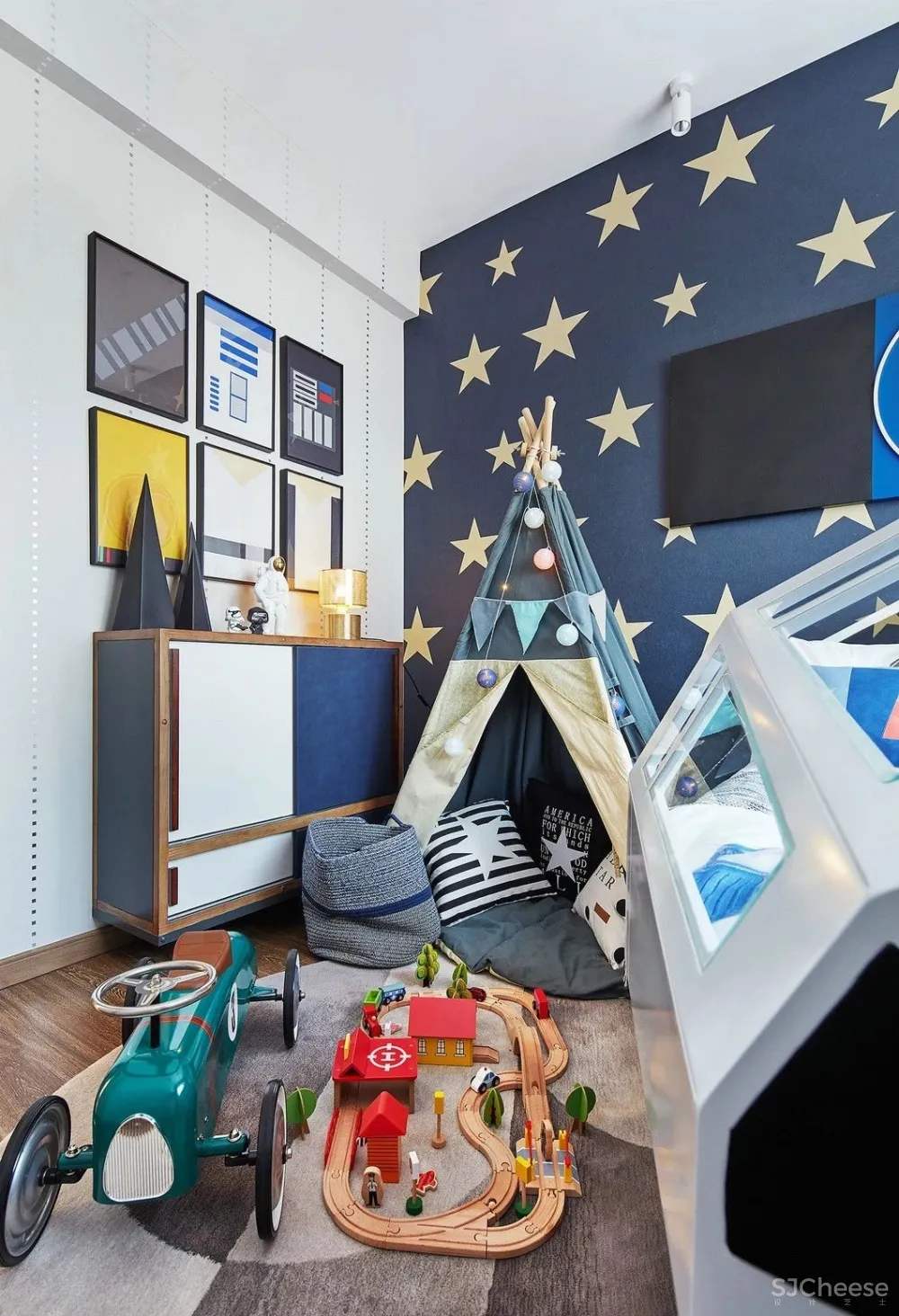 极简+色彩丨美的很高级