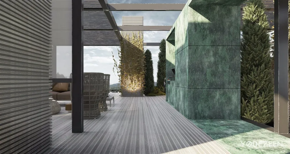 绿植长在墙上丨个性又省地方 首