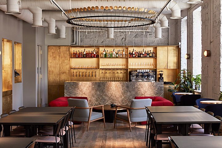 首发 | Studioshaw：为伦敦的办公空间创造鸡尾酒吧的感觉 首