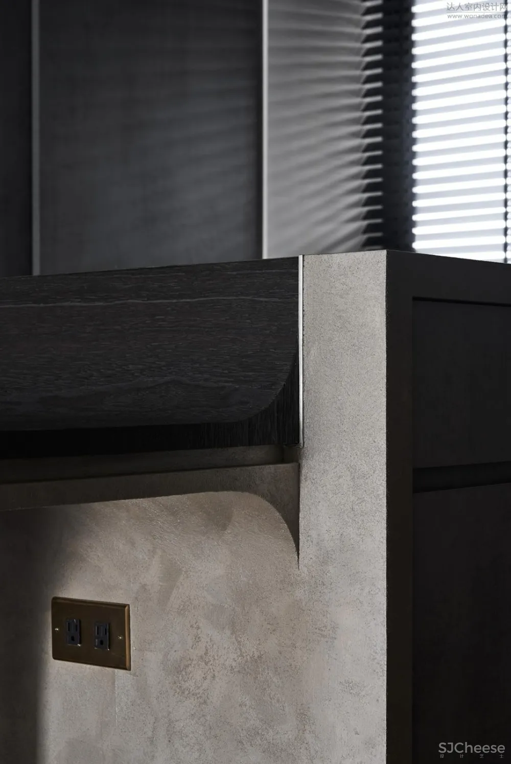 台中慕森设计 | 一半LOFT轻工业风，一半极简侘寂美学