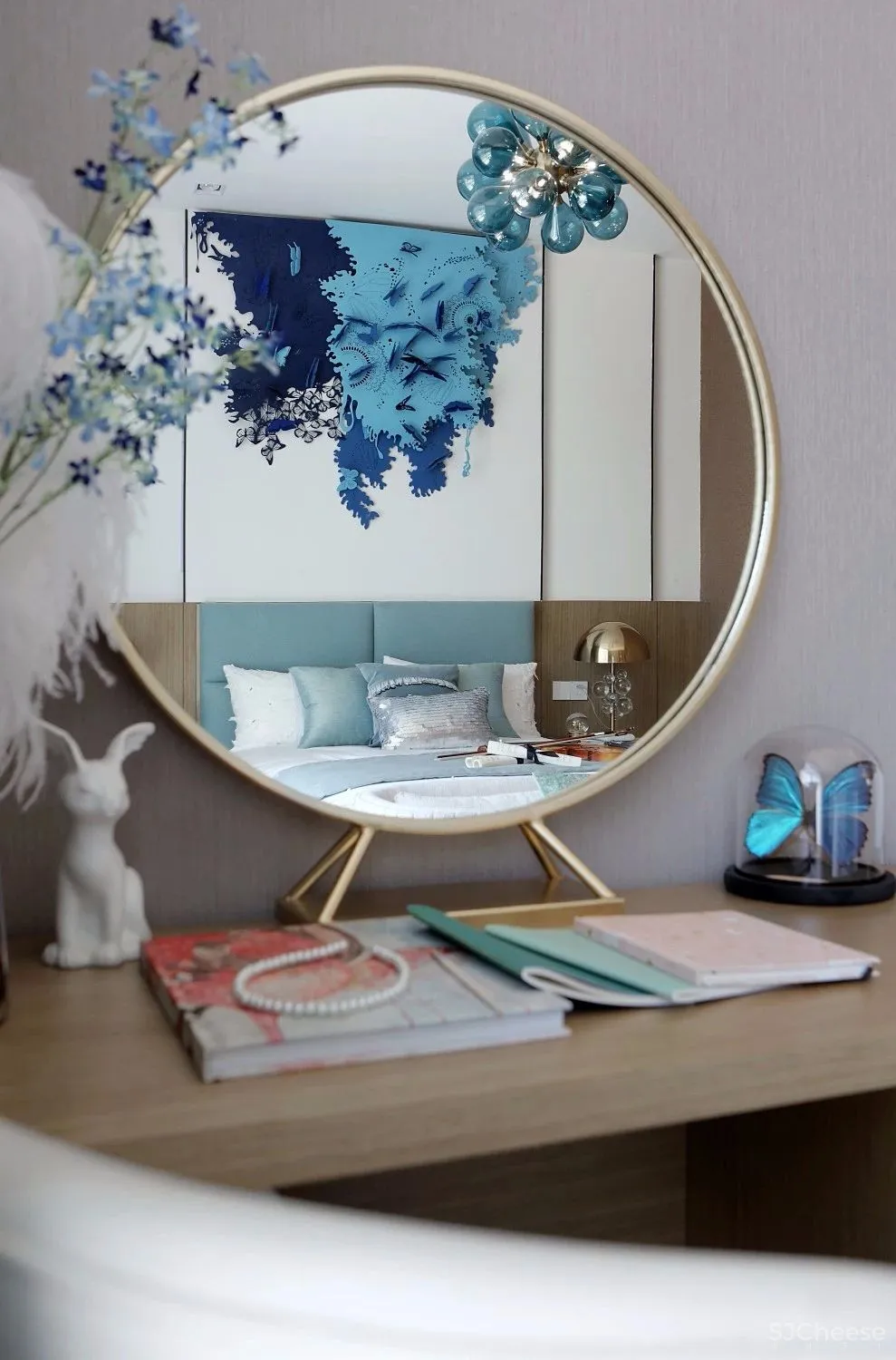 【YLH地产设计组】300 m²东方气韵的样板间设计方案 首