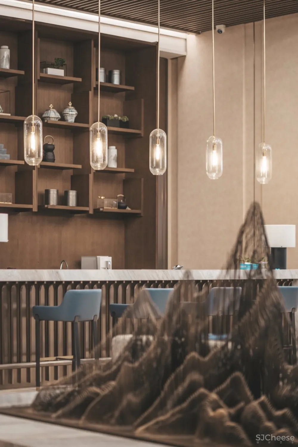 用自然的一石一水一草一木营造出的中式意境之美