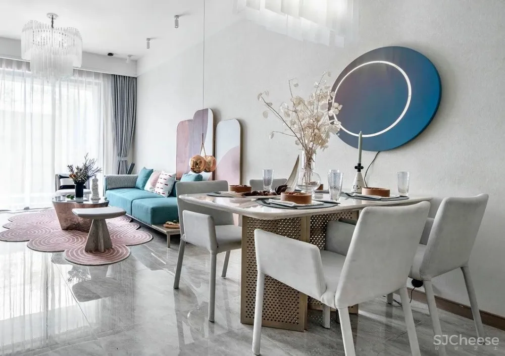 极简+色彩丨美的很高级