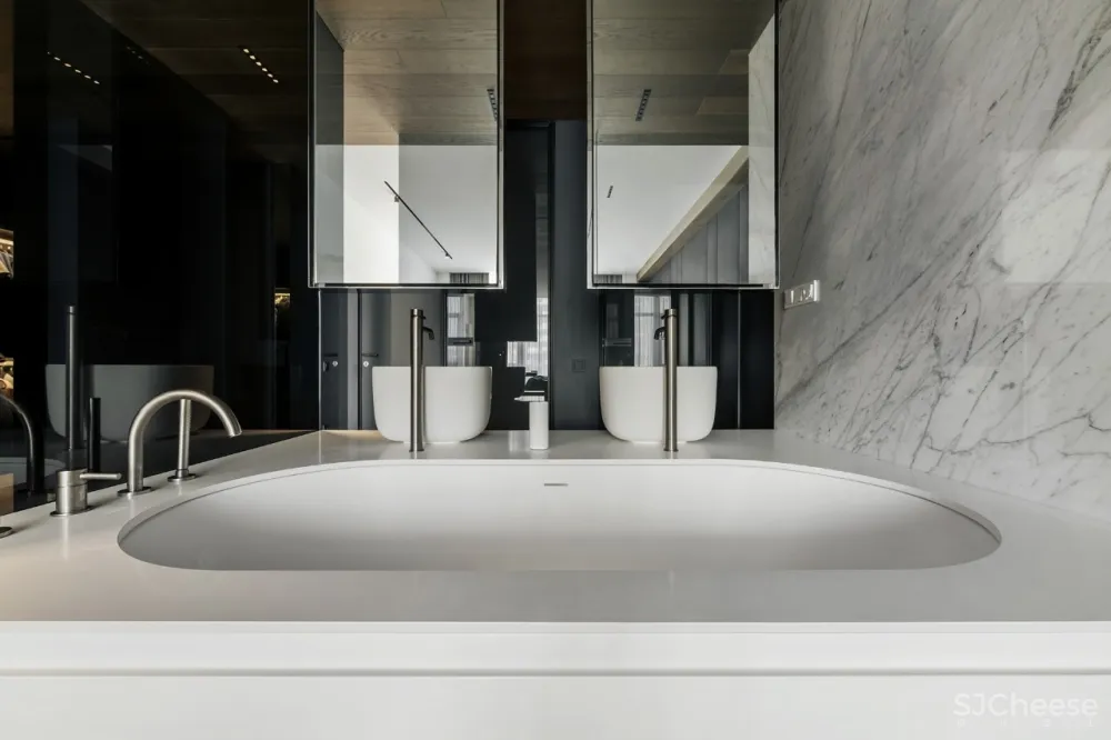 高级黑公寓设计，极简至奢的浪漫 首