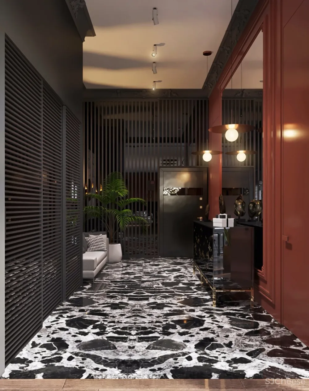 高级灰+橙丨就是这么美