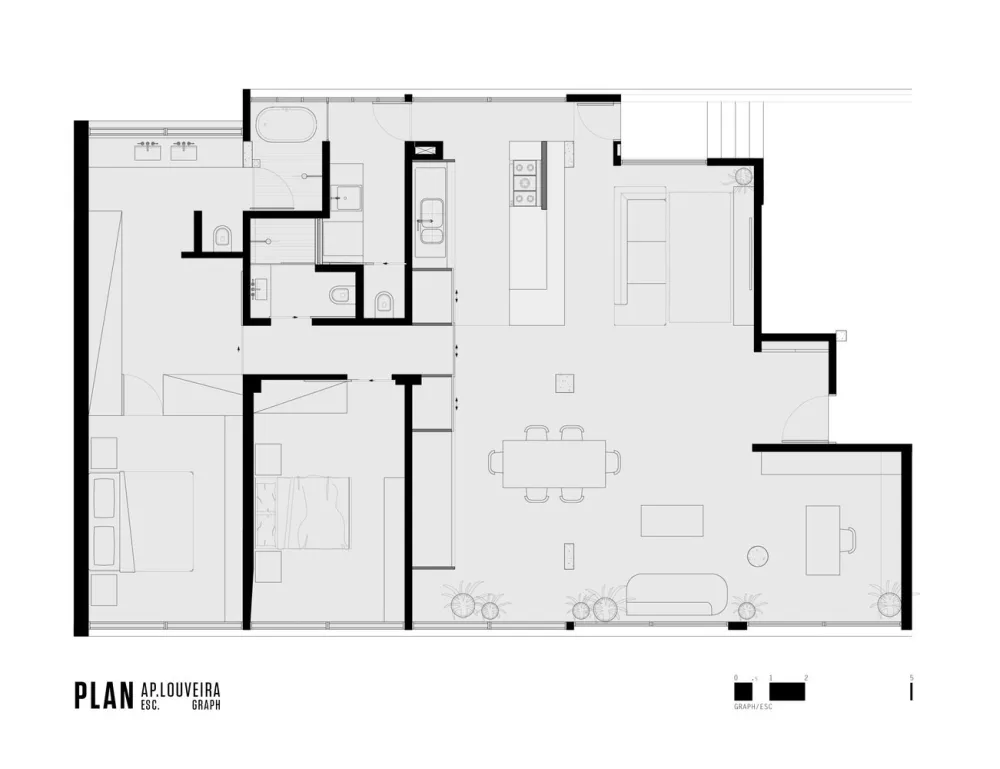 Estudio FM + Rosenbaum®:巴西典型装饰公寓 Apartamento Louveira