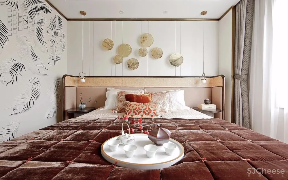 中式轻奢风别墅大宅设计丨美到骨子里