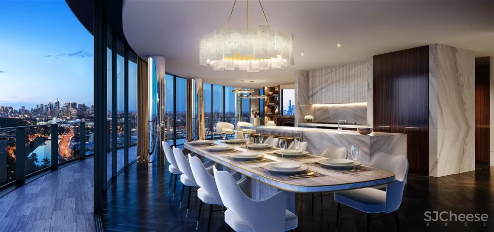 这种高水准的效果图，却是这种清新风！