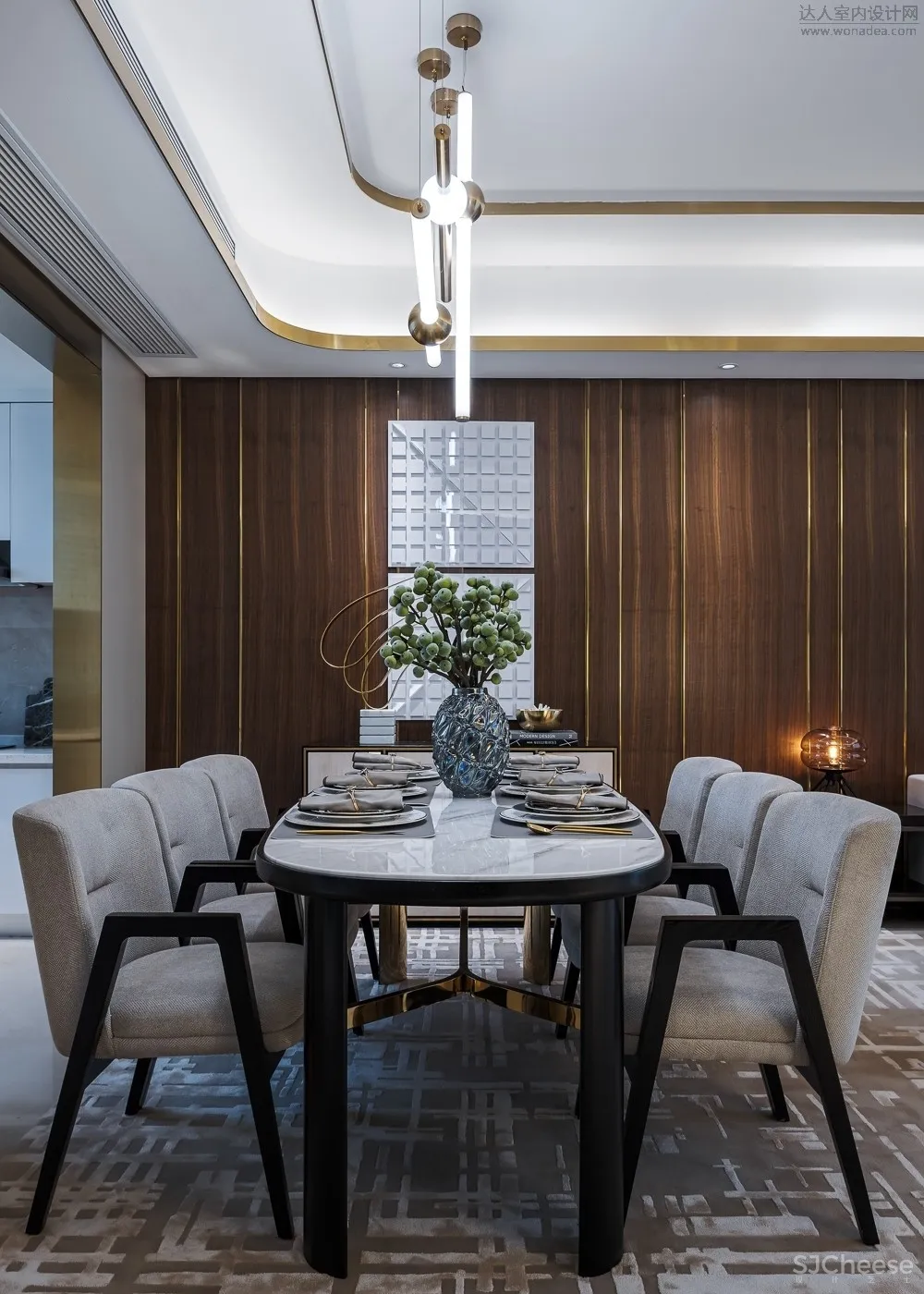 元禾大千设计 | 融信澜湾上叠样板间