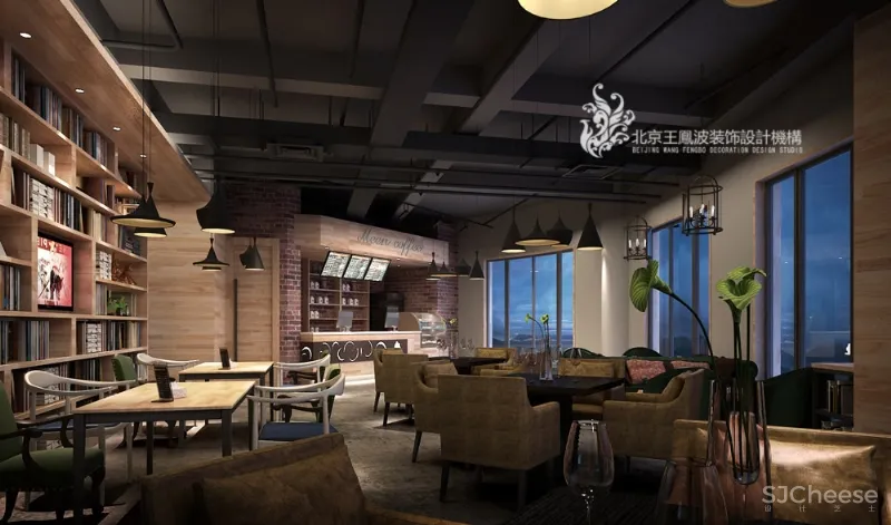呼市“狮子熊网咖” 独特的空间 王凤波设计机构
