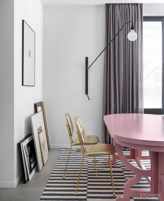 以“家庭美术馆”为主题的住宅设计 | Светлана Коледа 首