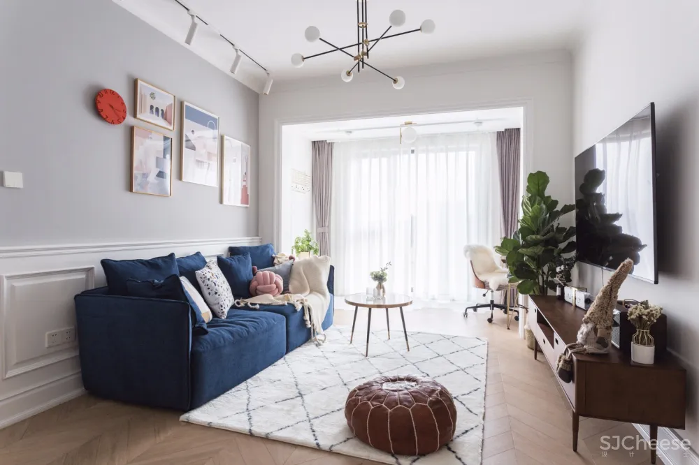 上海孕妈爆改87㎡小两室,榻榻米、游乐场一应俱全丨好想住