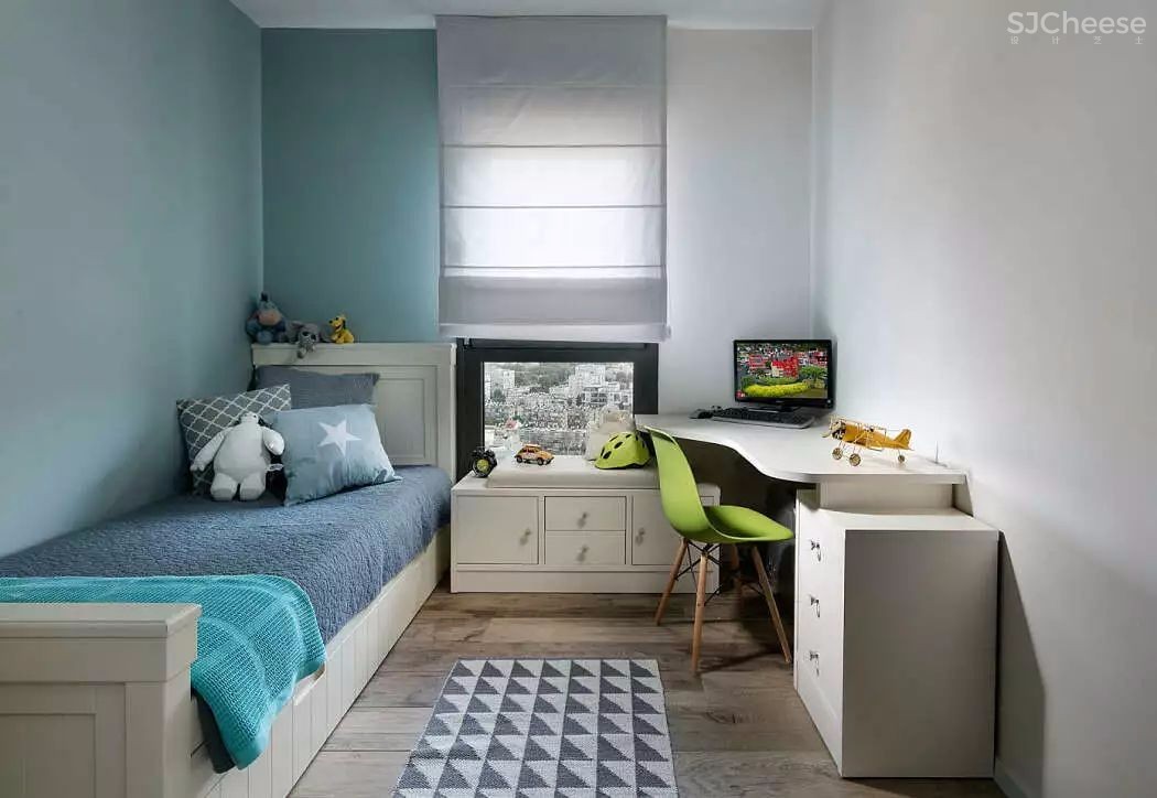 以色列:阳光洒遍的公寓/男孩子是蓝色,女孩子是粉色