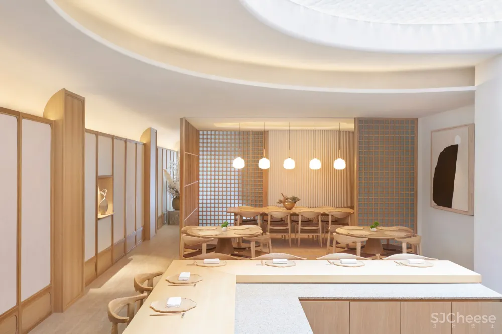 首发 | Takenouchi Webb极简设计：新加坡 Esora餐厅 首