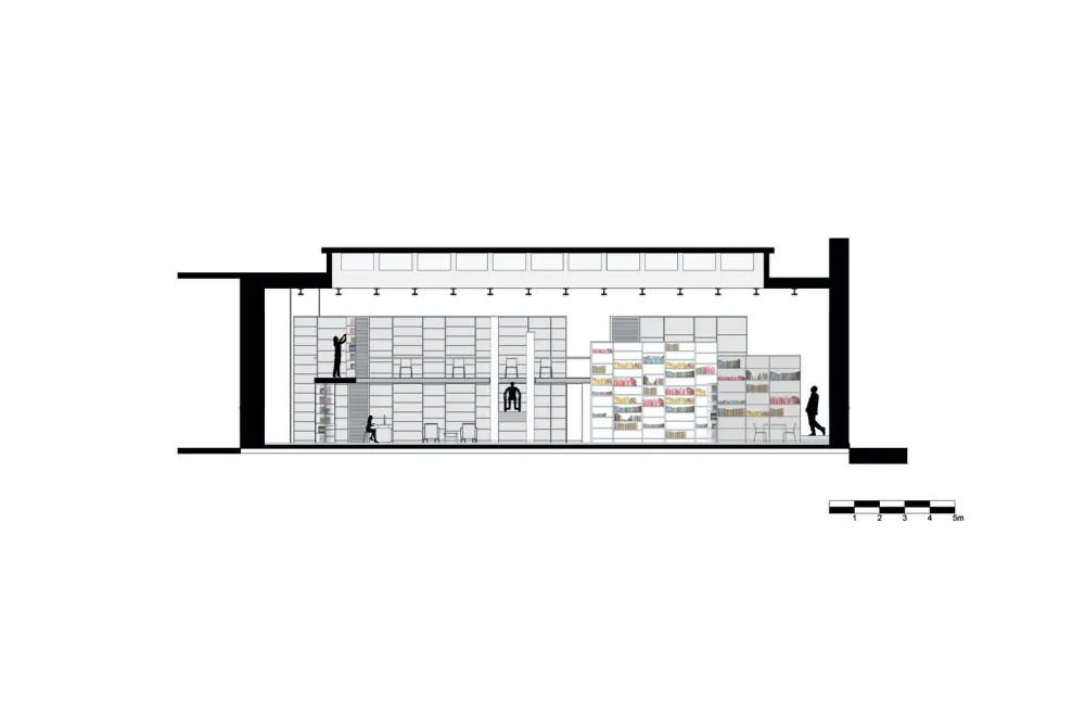 Carlos Monsiváis 个人图书馆 / JSª Arquitectura