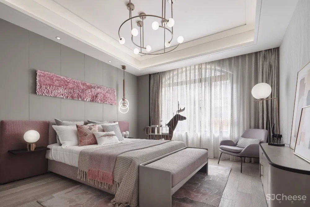 朴悦设计 | 大连璞石墅底跃样板间，生活的自然归属