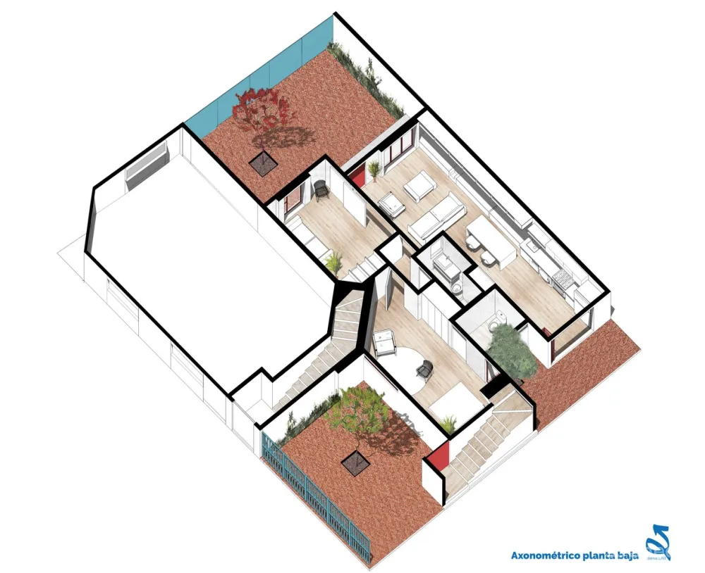 60幅最佳住宅轴测图