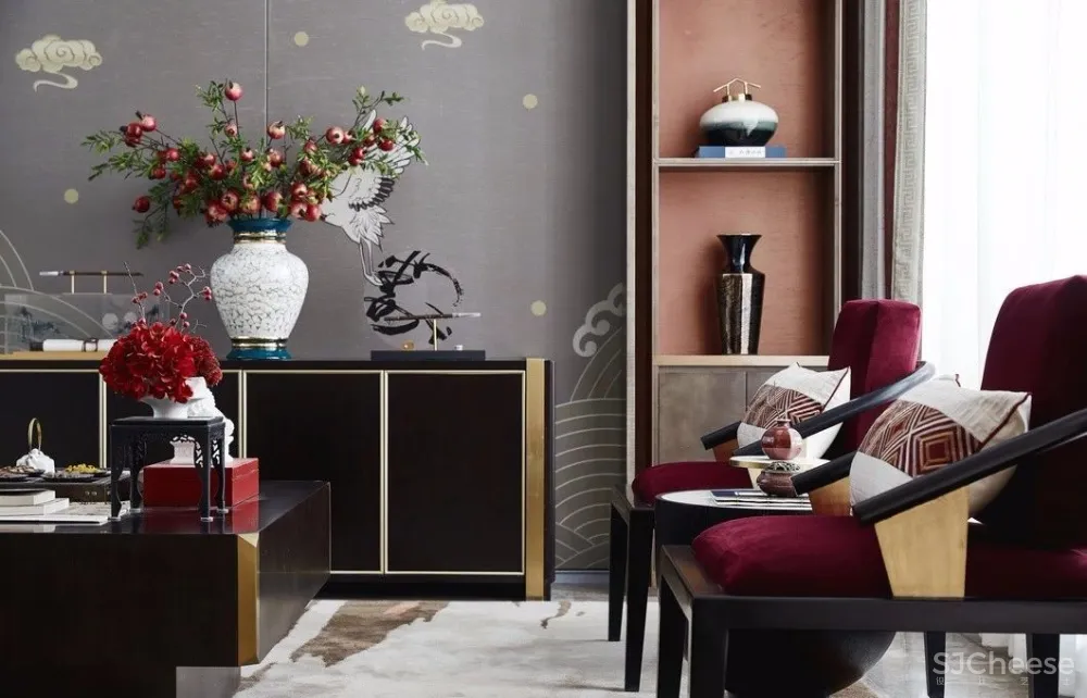 新中式+中国红丨极致的东方惊艳