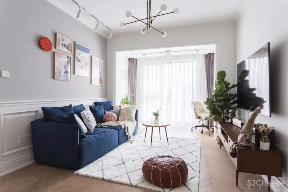 上海孕妈爆改87㎡小两室,榻榻米、游乐场一应俱全丨好想住