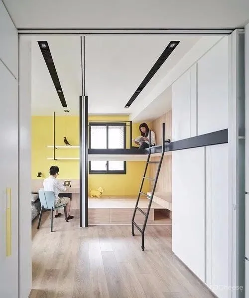 39.6㎡ 超多储物空间 / 设计得太好了