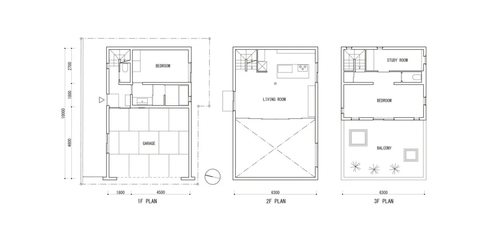 车库大厅住宅/塚越宮下建筑事务所+Keitarchi