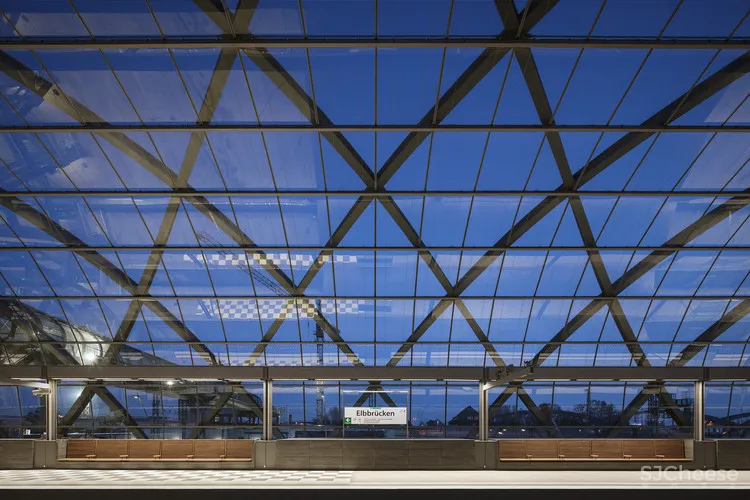 Elbbrücken Underground Station gmp