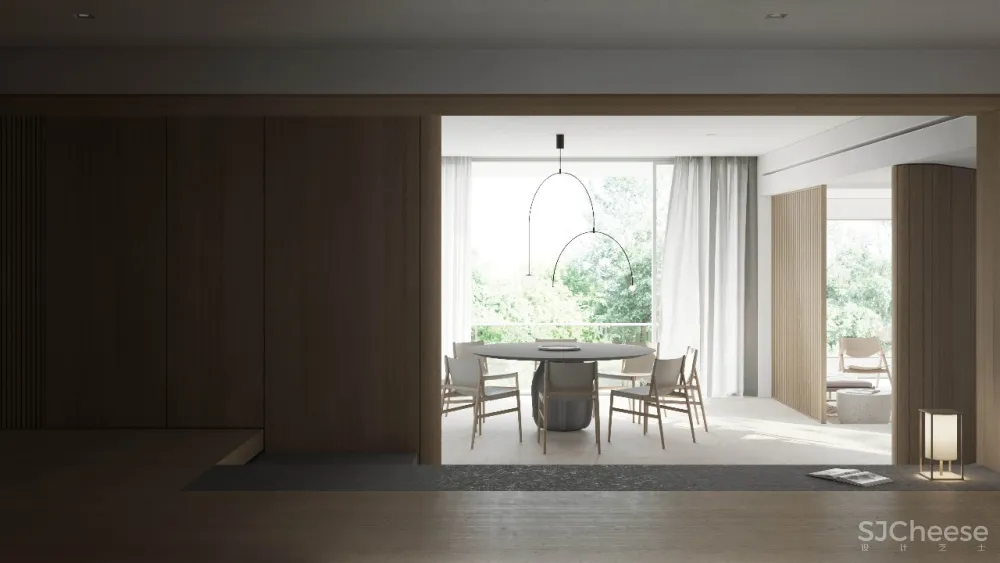 天然材质带给空间的极致纯净与享受! 首