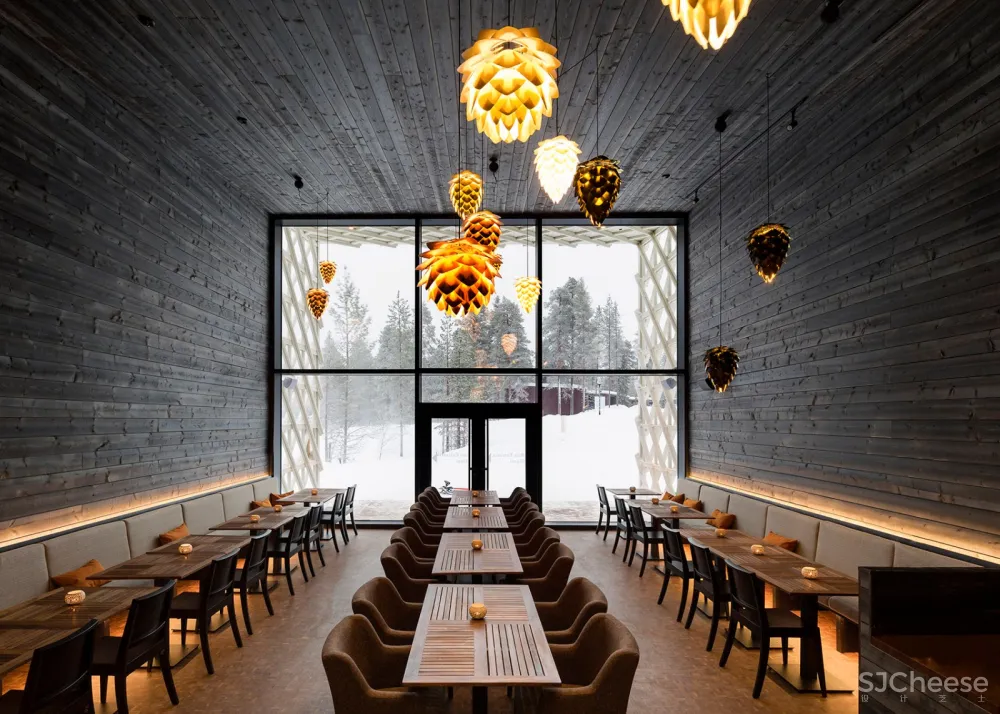 北极树屋酒店餐厅，芬兰 / Studio Puisto Architects