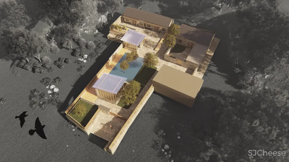 王家疃村柿园民宿,威海 / 三文建筑 / 何崴工作室