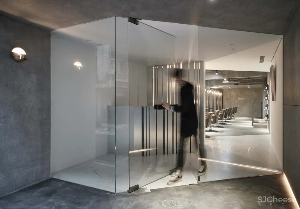 首发 | zohome：台北发型沙龙 Cutting space