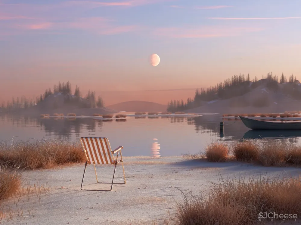 这种诗意渲染图,恐怕只有他们才做得出来 首