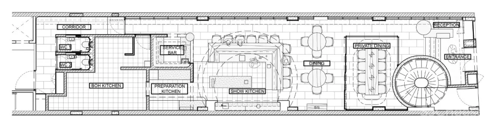 首发 | Takenouchi Webb极简设计：新加坡 Esora餐厅 首