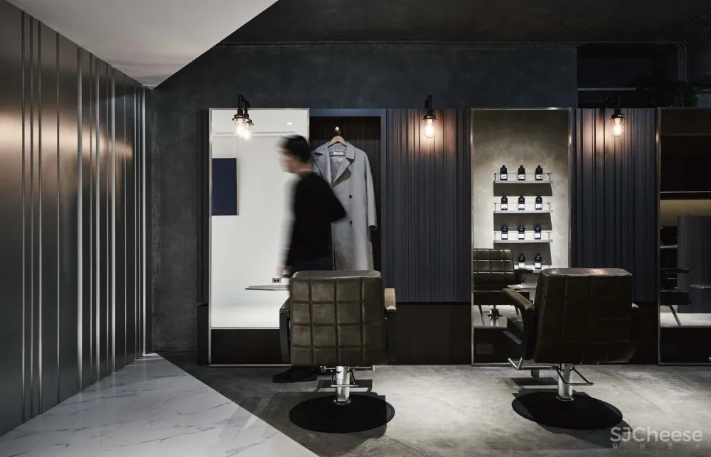 首发 | zohome：台北发型沙龙 Cutting space