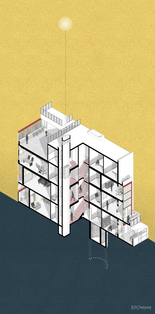 60幅最佳住宅轴测图