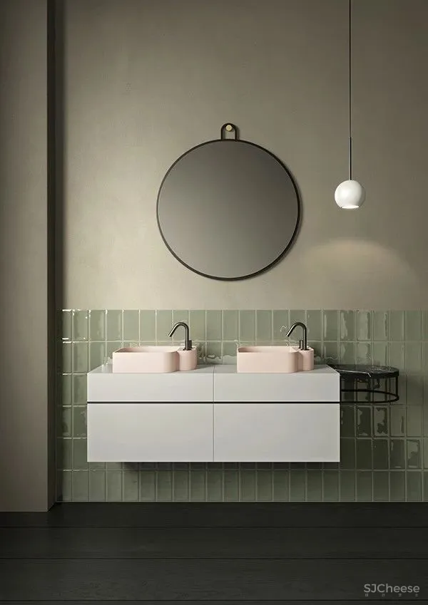 卫生间这样设计,不要太美!