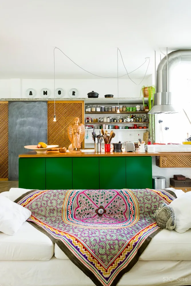 Estudio FM + Rosenbaum®:巴西典型装饰公寓 Apartamento Louveira