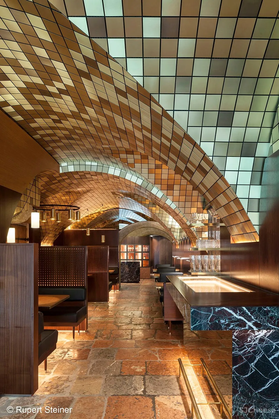 新作 | BEHF Architects:奥地利 Koller + Koller am Waagplatz餐厅 首
